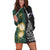 Custom Personalised South Africa Protea and New Zealand Fern Hoodie Dress Rugby Go Springboks vs All Black LT13 - Wonder Print Shop