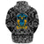 Viking Hoodie Damned with Bandana Paisley Style RLT12 - Wonder Print Shop