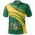 Dominica Polo Shirt Coat Of Arms Cricket Style - Wonder Print Shop