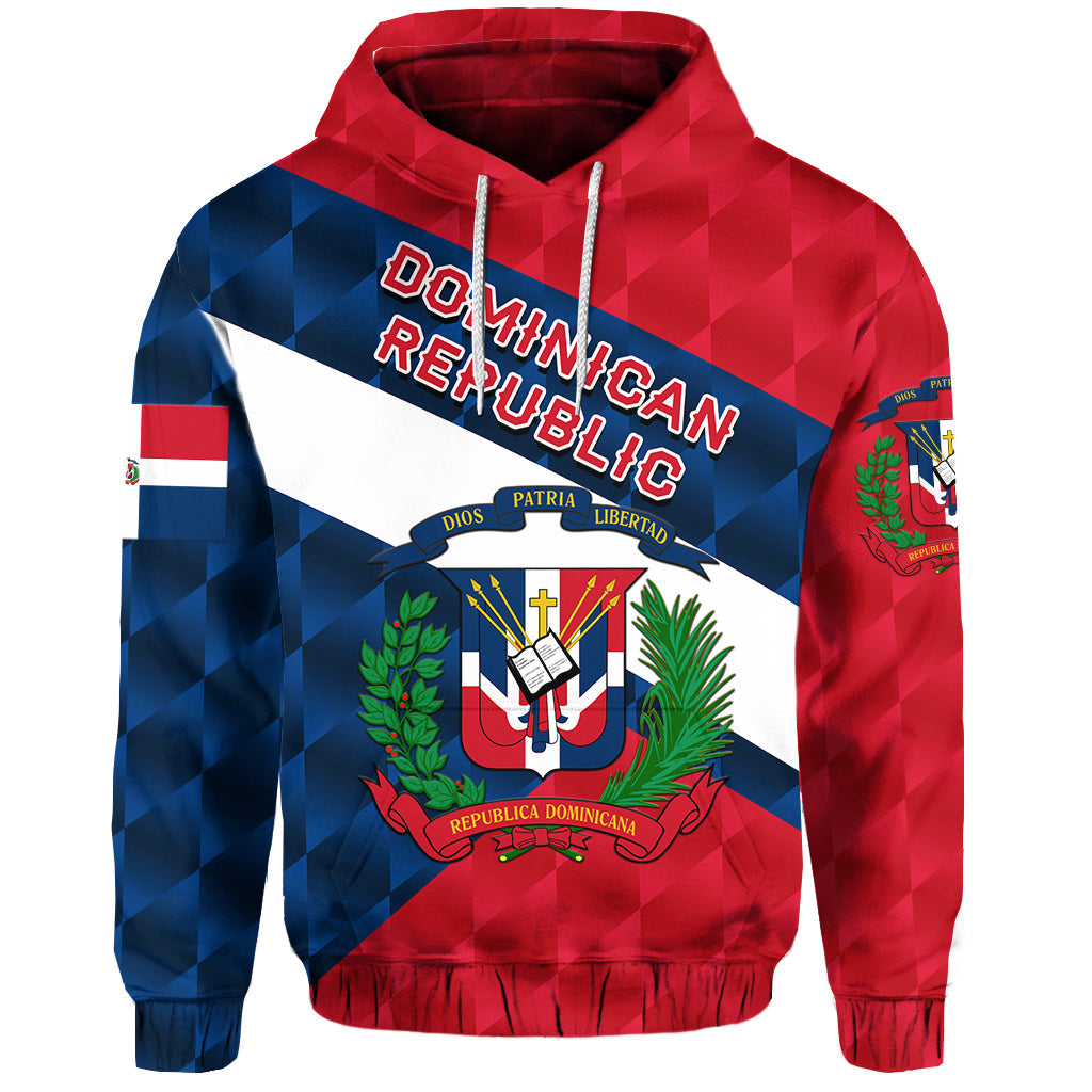 Dominican Republic Hoodie Sporty Style LT8 - Wonder Print Shop