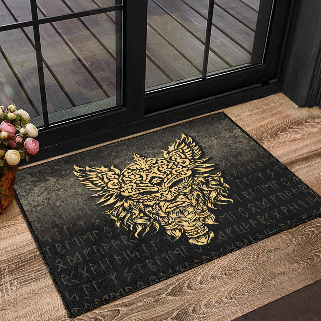 viking-door-mat-odin-the-allfather-asgard-god-and-chief-of-aesir-gold-version-door-mat