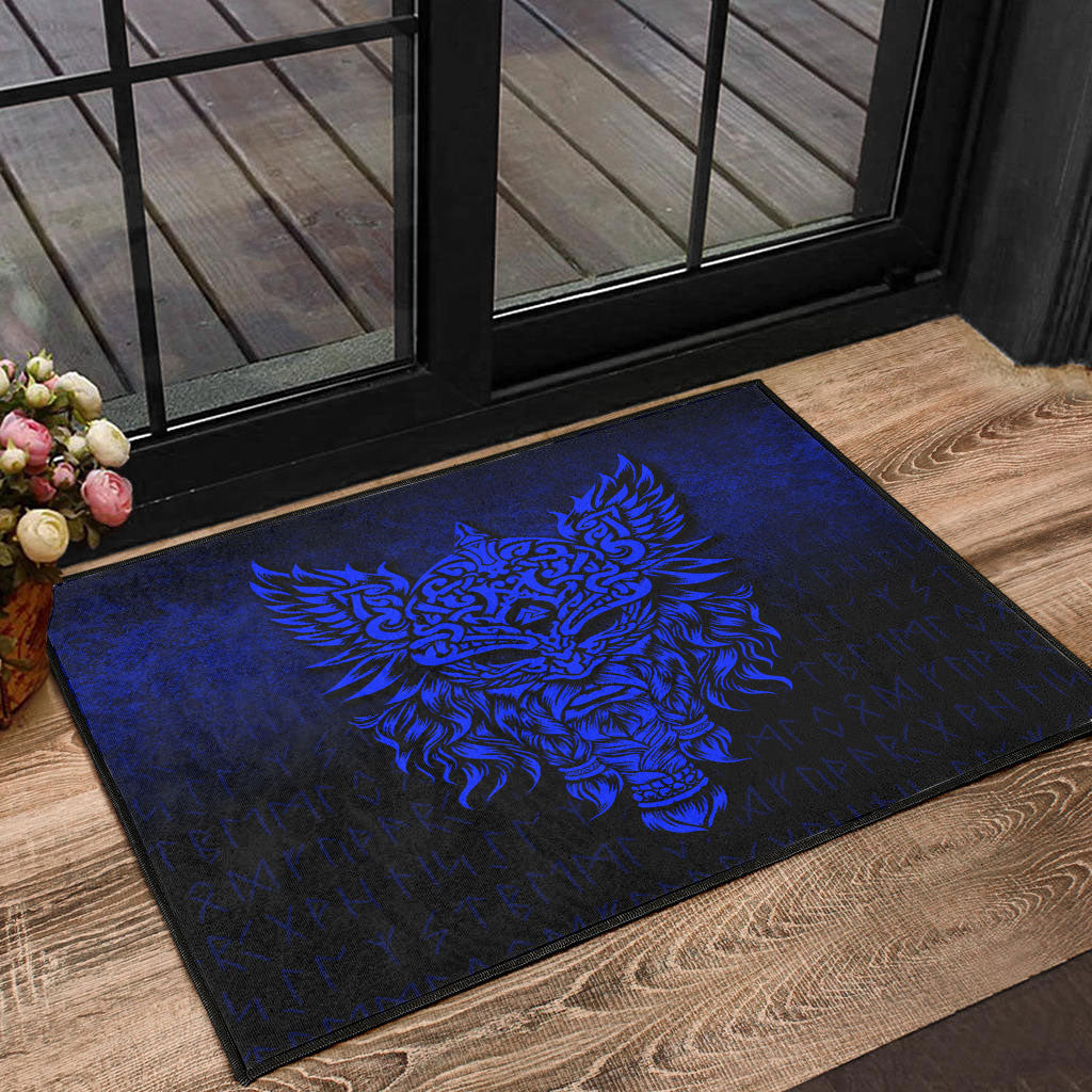 viking-door-mat-odin-the-allfather-asgard-god-and-chief-of-aesir-blue-version-door-mat