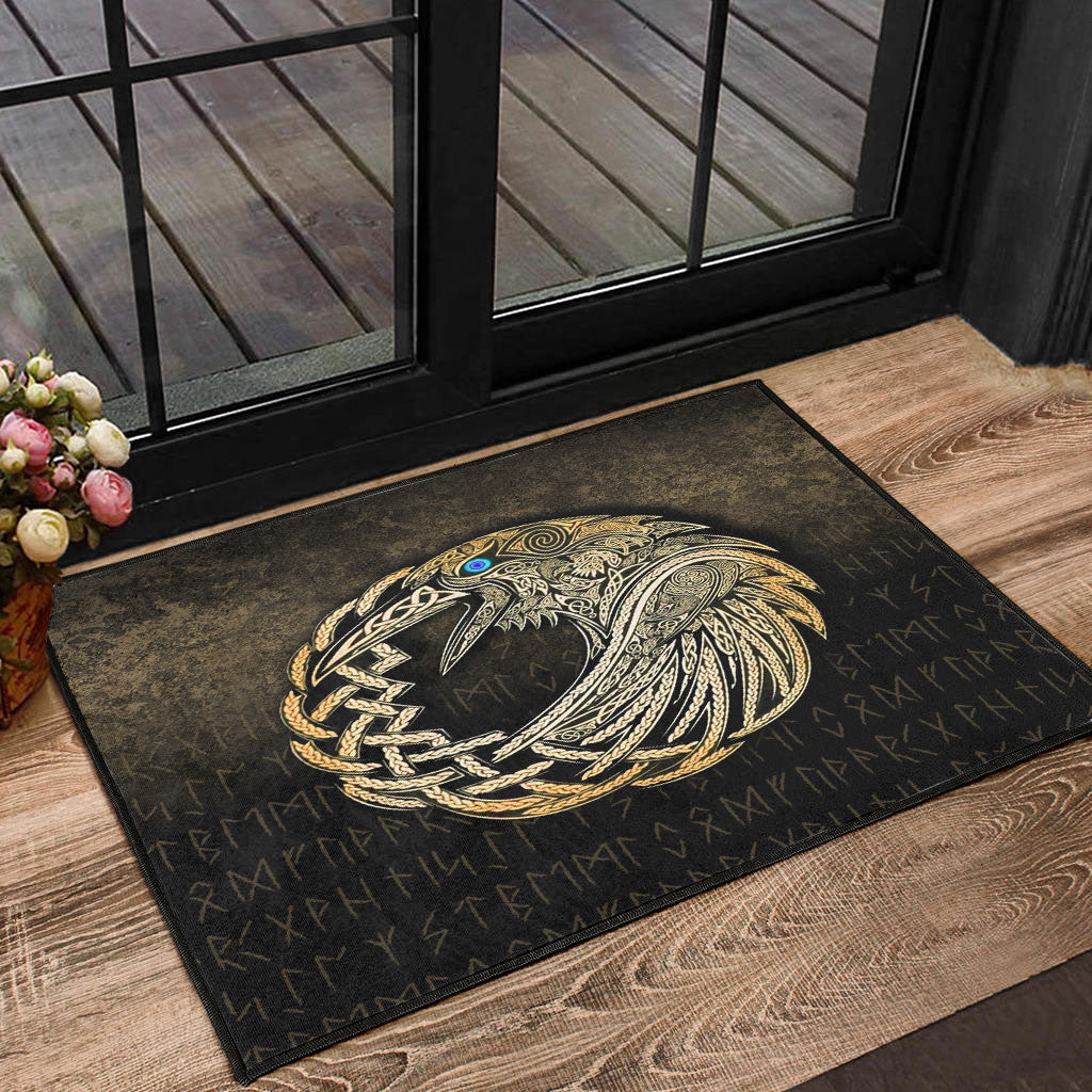 viking-door-mat-vikings-raven-gold-version-door-mat