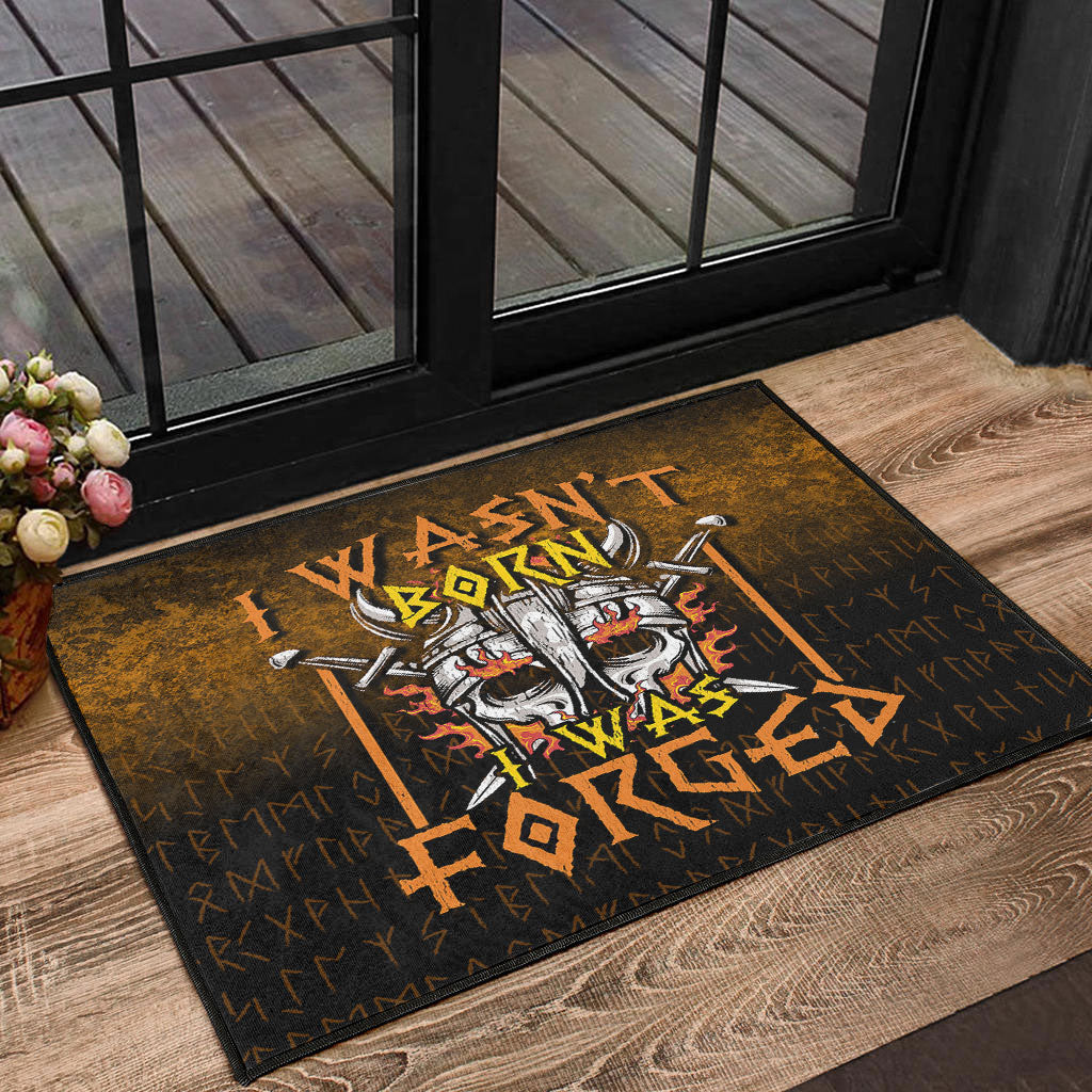 viking-door-mat-i-wasnt-born-i-was-forged-door-mat