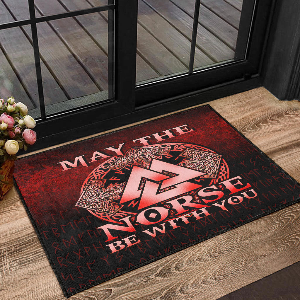 viking-door-mat-may-the-norse-be-with-you-viking-red-version-door-mat