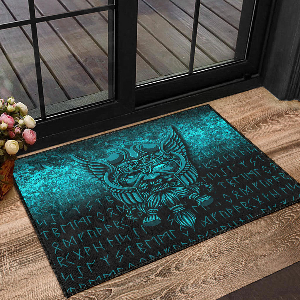 viking-door-mat-viking-odin-allfather-in-asgard-cyan-version-door-mat