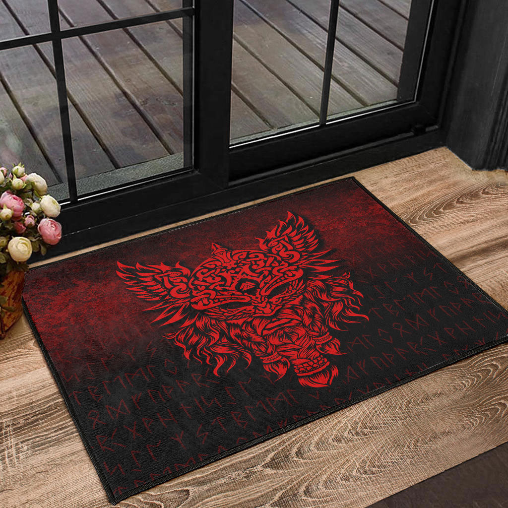 viking-door-mat-odin-the-allfather-asgard-god-and-chief-of-aesir-red-version-door-mat