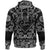 Viking Hoodie Dragon Ancient Fire Breathing Monster with Bandana Paisley Style RLT12 - Wonder Print Shop