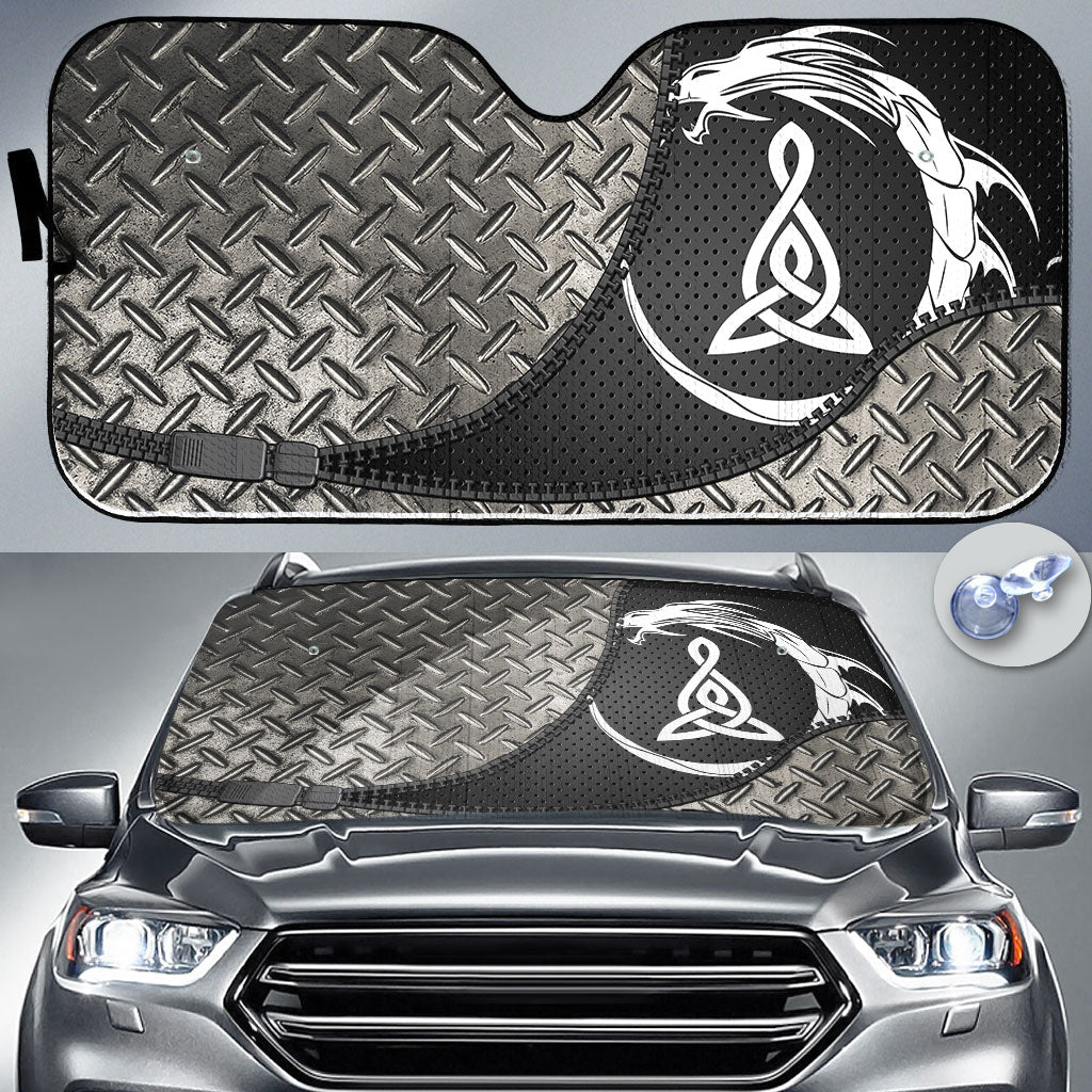 viking-auto-sun-shades-dragon-ancient-sacral-sign-of-celts-auto-sun-shades