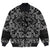 Viking Bomber Jacket Dragon Symbol Tattoo with Bandana Paisley Style RLT12 - Wonder Print Shop