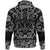 Viking Hoodie Dragons and Axe Stencil with Bandana Paisley Style RLT12 - Wonder Print Shop