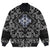 Viking Bomber Jacket Dragons and Celtic Tree Of Life with Bandana Paisley Style RLT12 - Wonder Print Shop