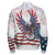 American Eagle Independence Sleeve Zip Bomber Jacket RLT12 - Wonder Print Shop