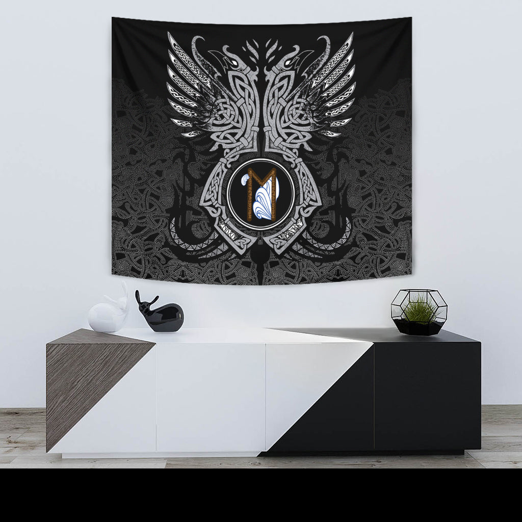 viking-tapestry-ehwaz-rune-raven-tattoo