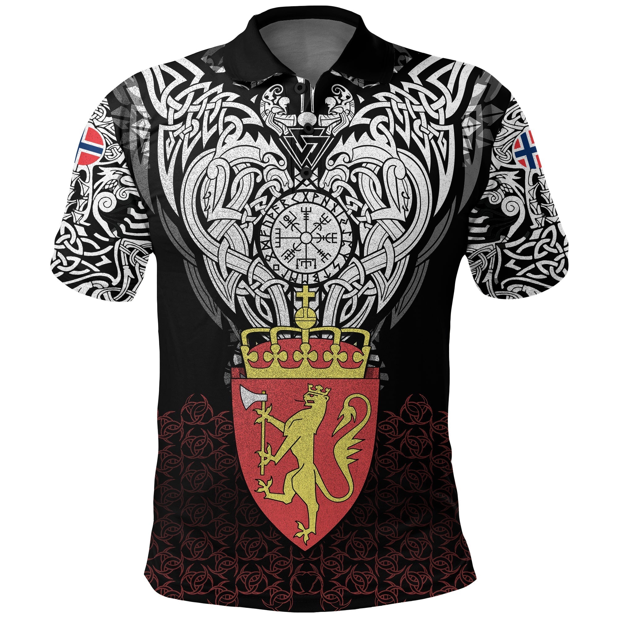 Viking Polo Shirt Norway Viking Symbol RLT12 - Wonder Print Shop