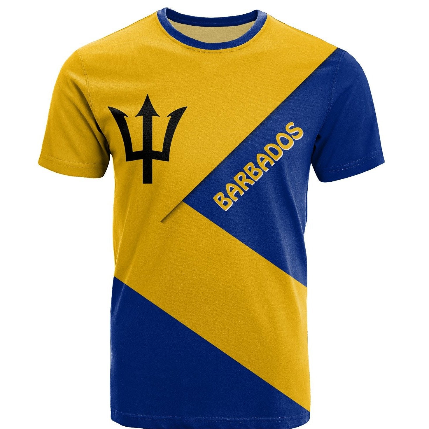 barbados-t-shirt-barbados-flag-style