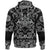 Viking Hoodie Face With Two Axe with Bandana Paisley Style RLT12 - Wonder Print Shop