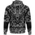 Viking Hoodie Fenrir with Bandana Paisley Style RLT12 - Wonder Print Shop