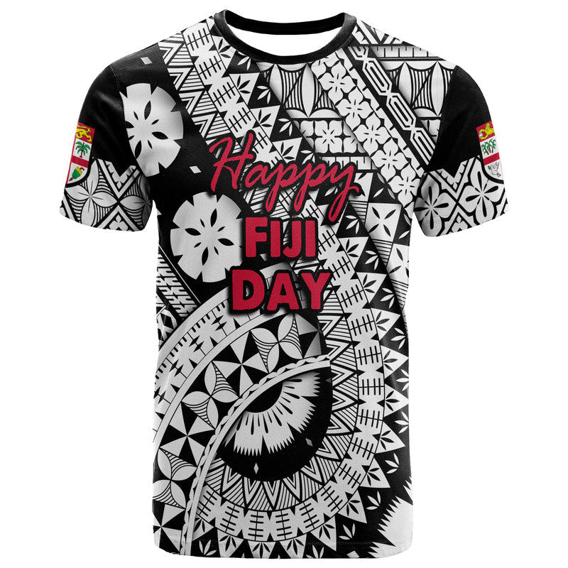 Fiji Day T Shirt Masi Kesa Black Style - Wonder Print Shop