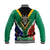 South Africa Springboks Rugby Baseball Jacket Bokke Flag Style LT9 - Wonder Print Shop