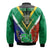 (Custom Personalised) South Africa Springboks Rugby Bomber Jacket Bokke Flag Style LT9 - Wonder Print Shop