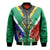 South Africa Springboks Rugby Bomber Jacket Bokke Flag Style LT9 - Wonder Print Shop