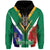 Custom South Africa Springboks Rugby Hoodie Bokke Flag Style - Wonder Print Shop