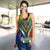 South Africa Springboks Rugby Women Racerback Tank Bokke Flag Style - Wonder Print Shop