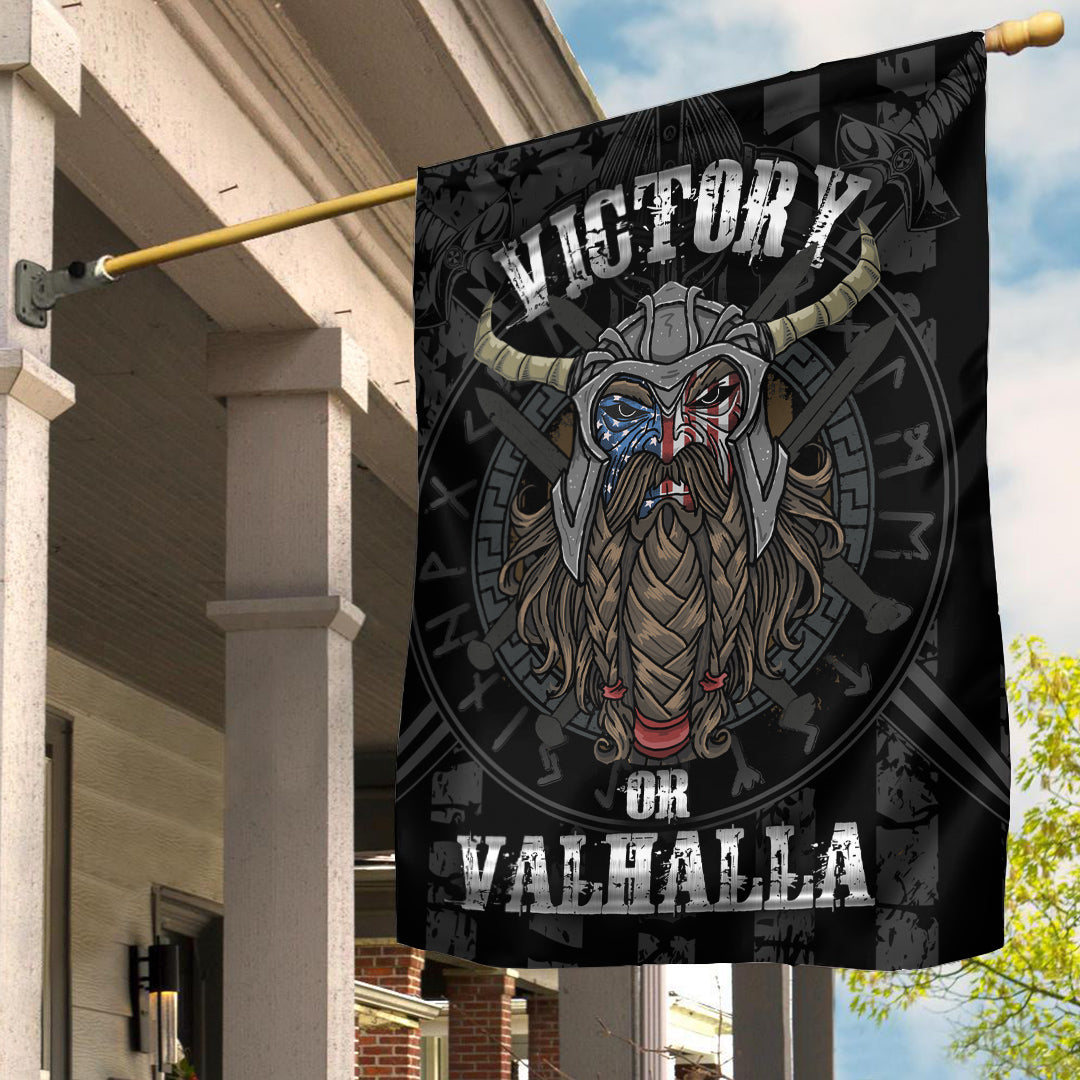 Viking Flag Victory or Valhalla Flag RLT12 - Wonder Print Shop