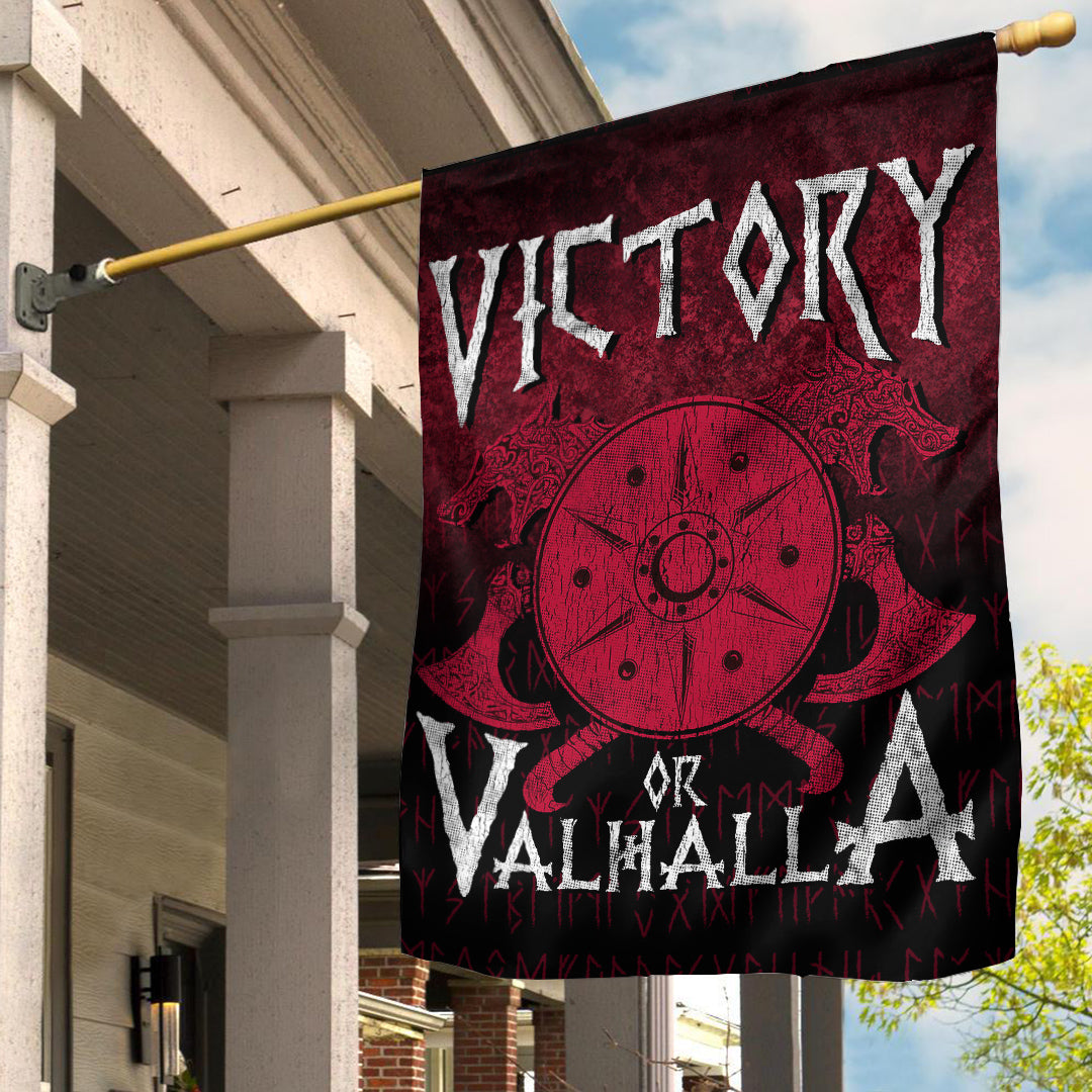 Viking Flag Victory or Valhalla Flag RLT12 - Wonder Print Shop