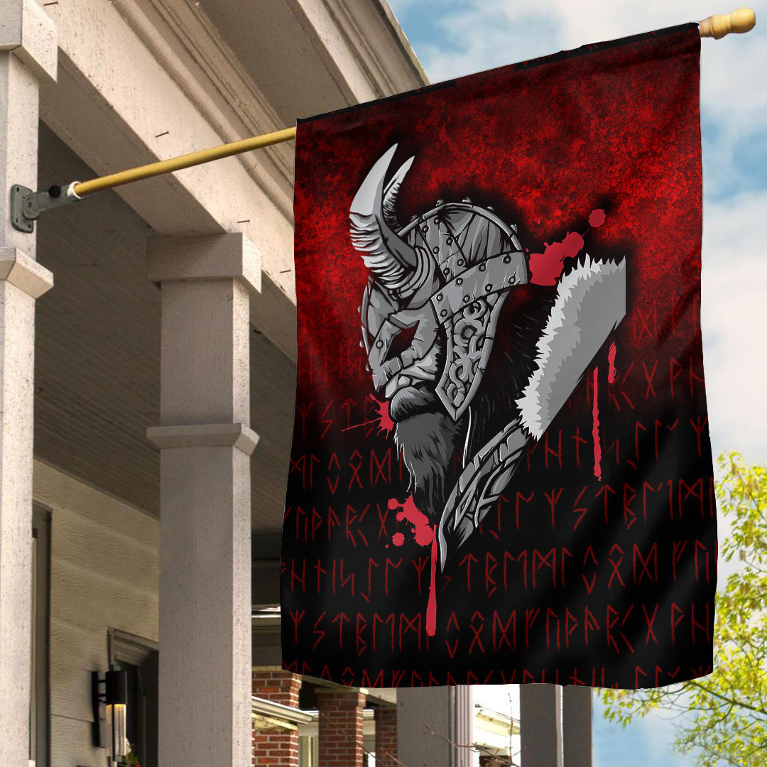 Viking Flag Viking Nordic Odin Flag RLT12 - Wonder Print Shop