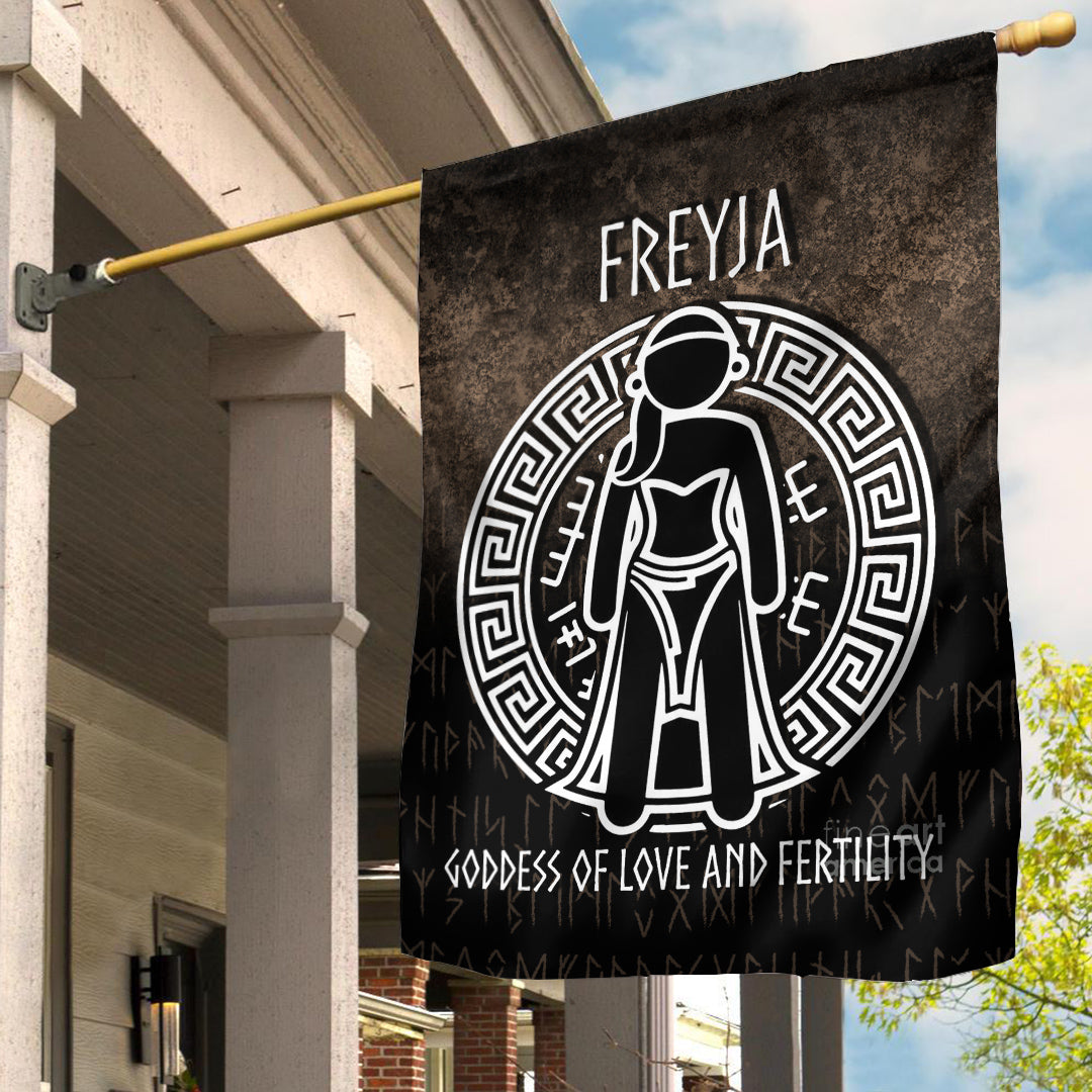 Wonder Print Shop Flag - Freyja the Goddess of Love and Fertility Flag RLT12 - Wonder Print Shop