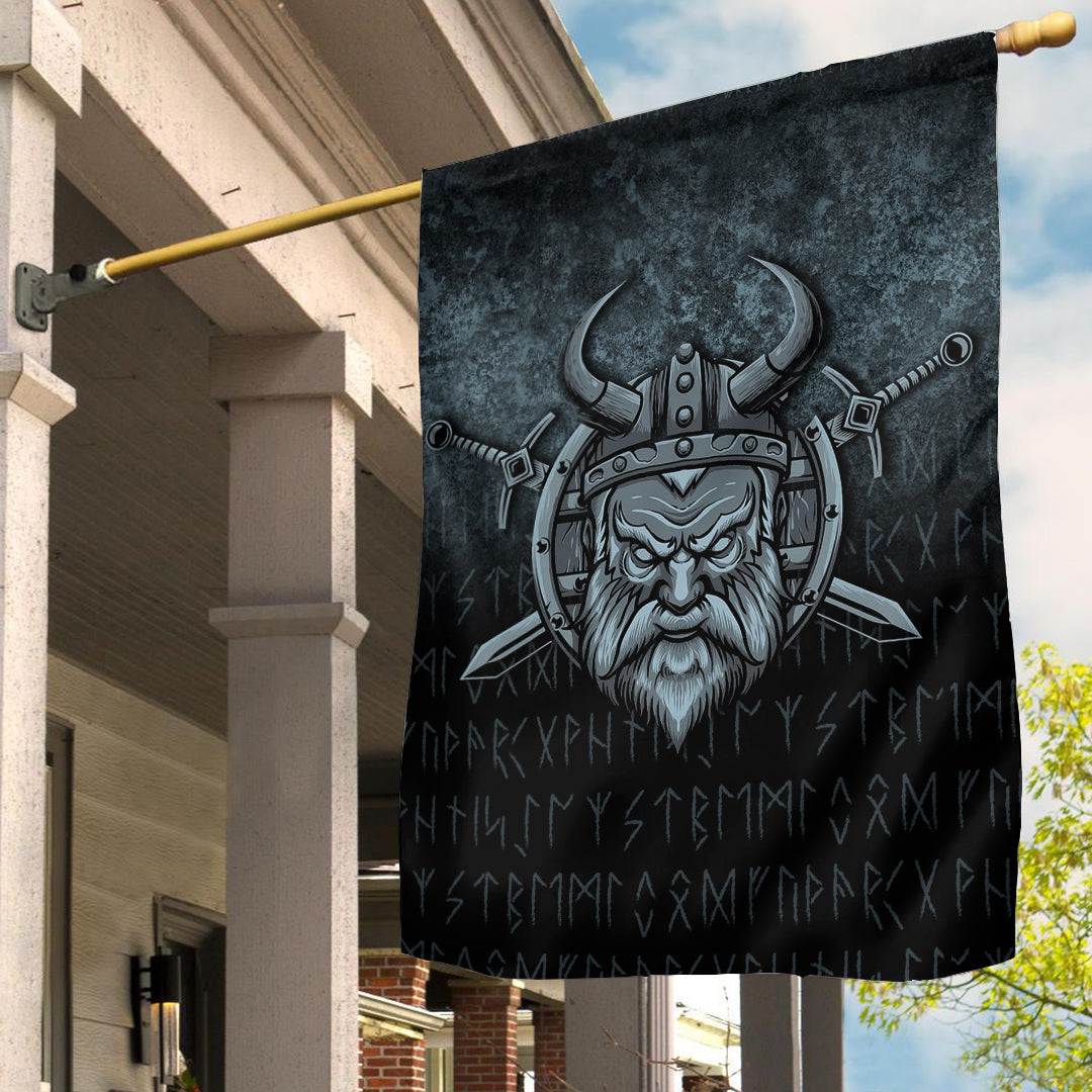 Wonder Print Shop Flag - Victory or Valhalla Warrior Flag RLT12 - Wonder Print Shop