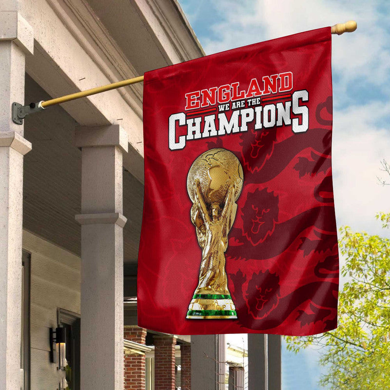 England Football Qatar 2022 Flag We Are The Champions - Wonder Print Shop