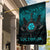 Viking Flag Ragnar Lothbrok Ragnar Lodbrok Viking Warrior Cyan Version Flag RLT12 - Wonder Print Shop