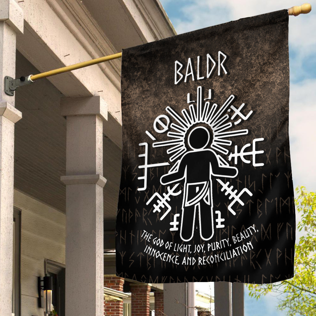 Wonder Print Shop Flag - Baldr God Flag RLT12 - Wonder Print Shop