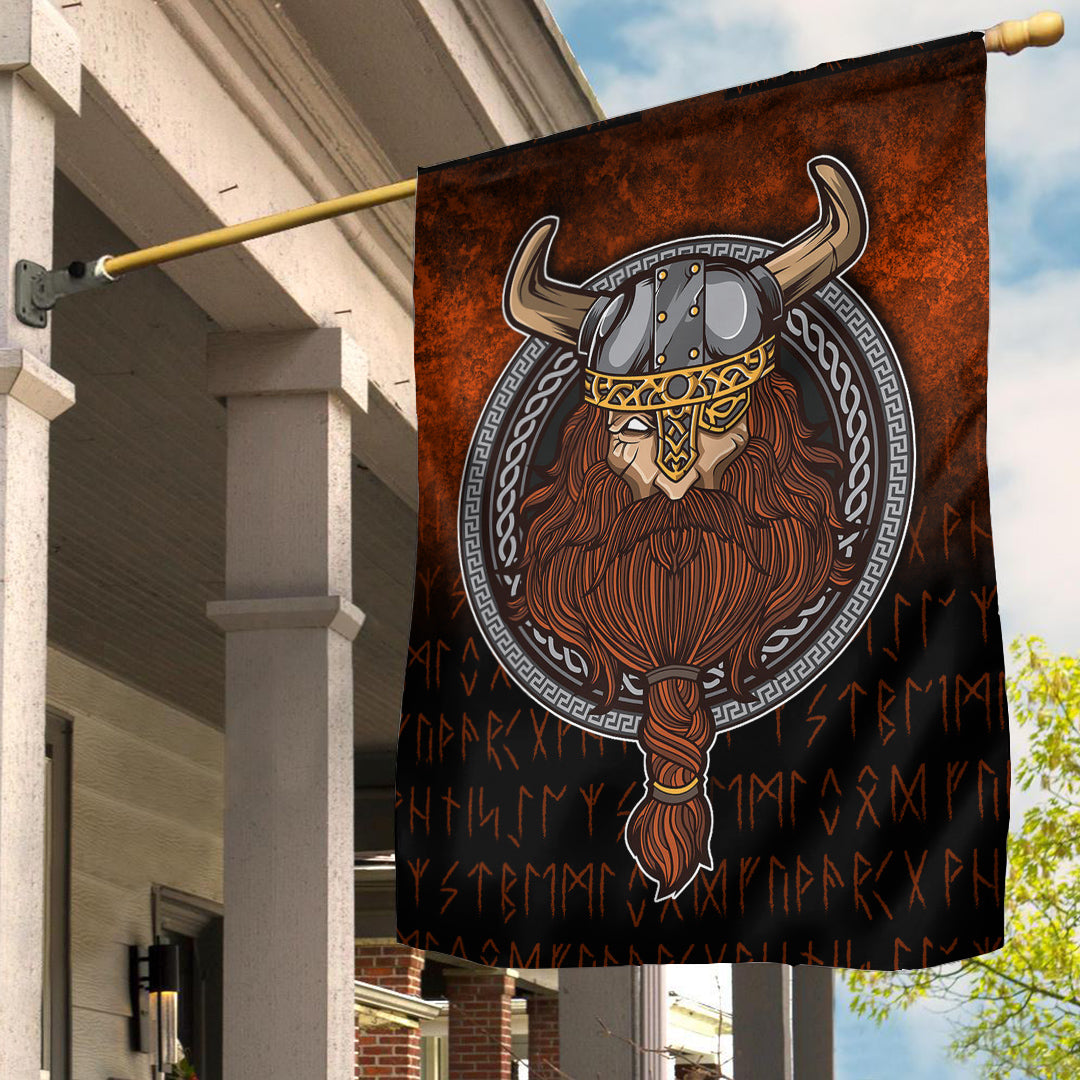 Viking Flag Viking Warrior Odin Valhalla Flag RLT12 - Wonder Print Shop