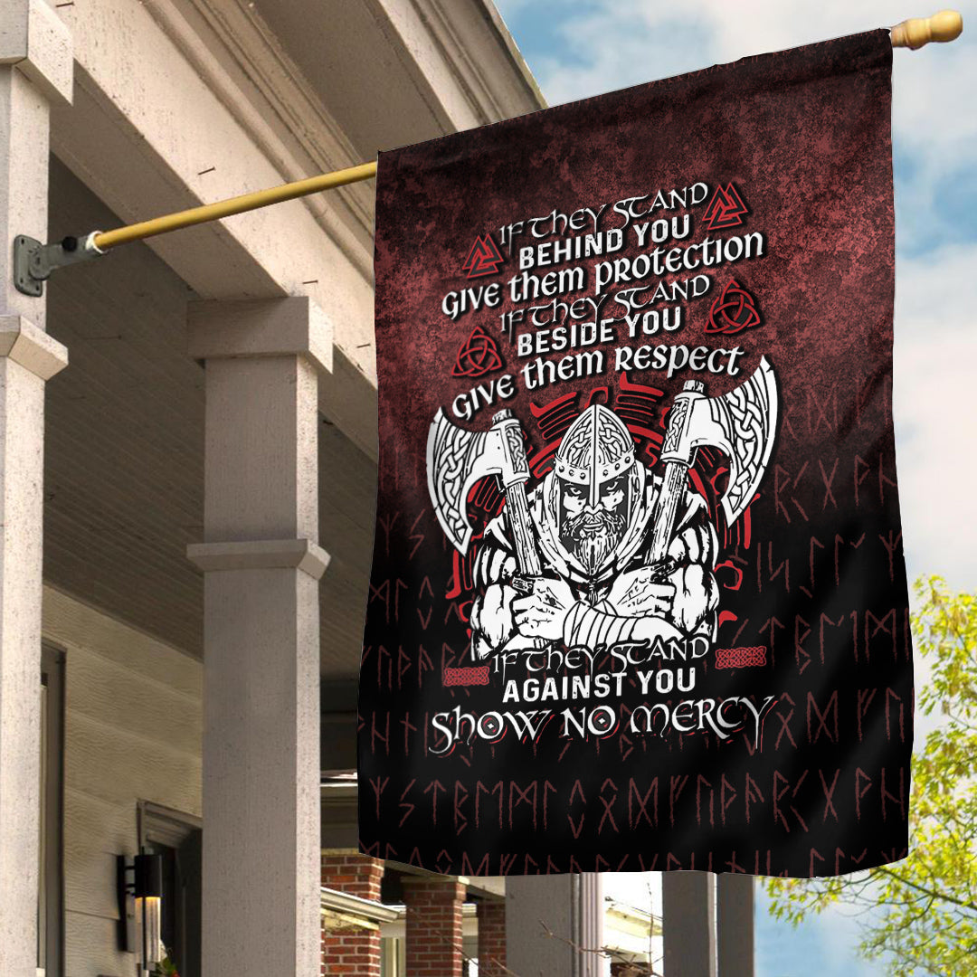 Wonder Print Shop Flag - Against You Show No Mercy Flag RLT12 - Wonder Print Shop