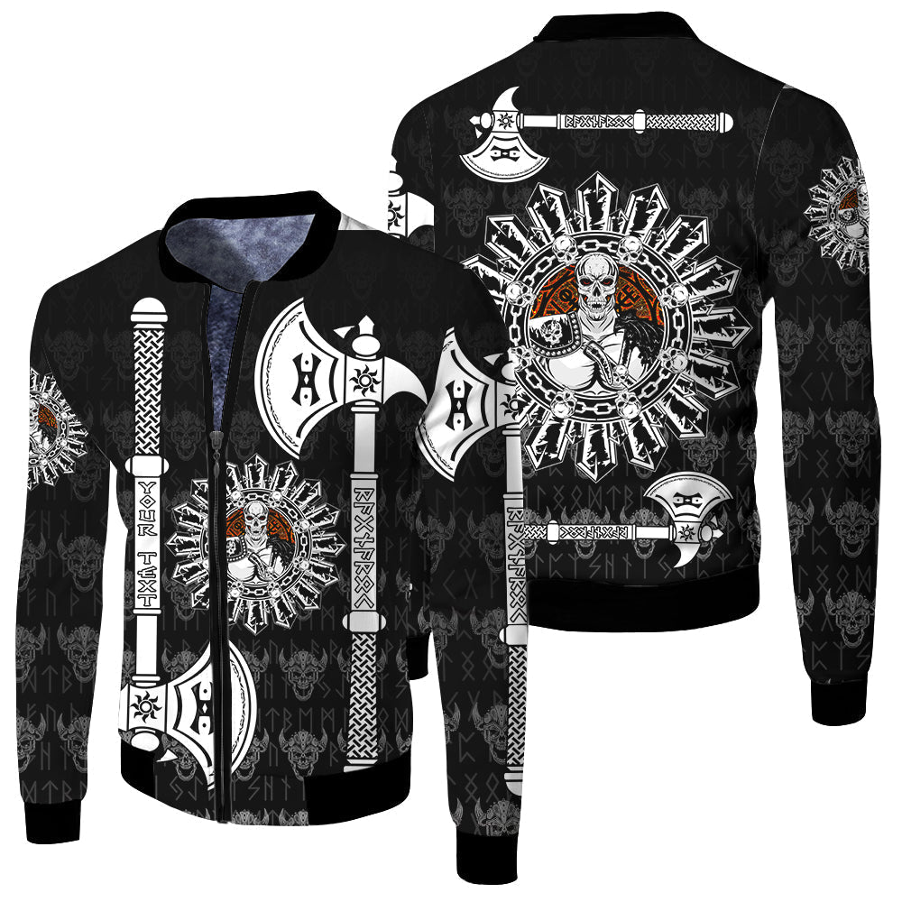 custom-wonder-print-shop-fleece-winter-jacket-skull-warrior-dead-hero-with-hammer