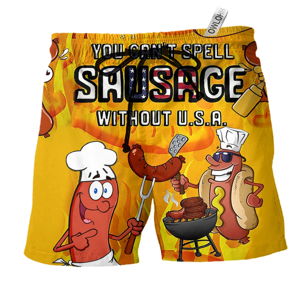 food-you-cant-spell-sausage-without-usa-hawaiian-shorts