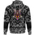 Viking Hoodie Fox with Bandana Paisley Style RLT12 - Wonder Print Shop