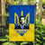 Ukraine Flag Ukraine Gold Trident Slava Ukraini Blue Ver.01 - Wonder Print Shop