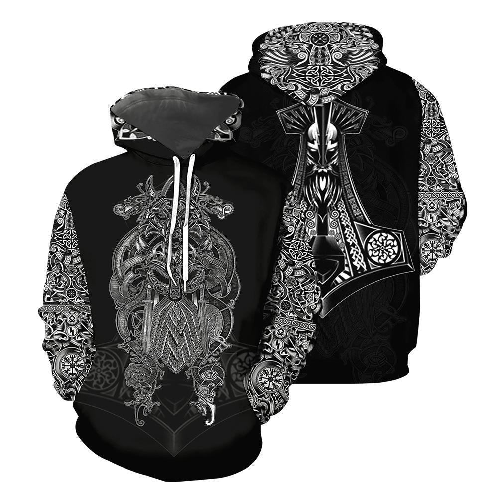 Viking All Over Printed Hoodie For Men and Women 68 RLT12 - Wonder Print Shop