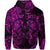 Custom Gemini Zodiac Polynesian Zip Hoodie Unique Style Pink LT8 - Wonder Print Shop