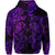 Custom Gemini Zodiac Polynesian Hoodie Unique Style Purple LT8 - Wonder Print Shop