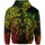 Custom Gemini Zodiac Polynesian Zip Hoodie Unique Style Reggae LT8 - Wonder Print Shop