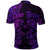 Custom Gemini Zodiac Polynesian Polo Shirt Unique Style Purple LT8 - Wonder Print Shop