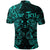 Custom Gemini Zodiac Polynesian Polo Shirt Unique Style Turquoise LT8 - Wonder Print Shop