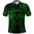 Custom Gemini Zodiac Polynesian Polo Shirt Unique Style Green LT8 - Wonder Print Shop