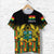 Ghana T Shirt Coat Of Arms Kente Pride LT8 - Wonder Print Shop